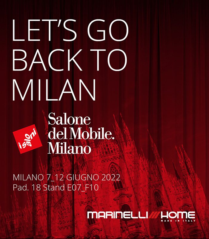 invito salone del mobile 2022 marinelli